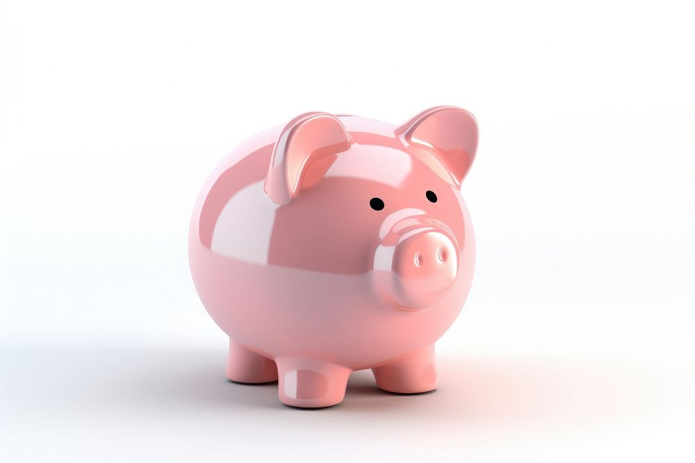 Piggy bank investment bankruptcy retirement.