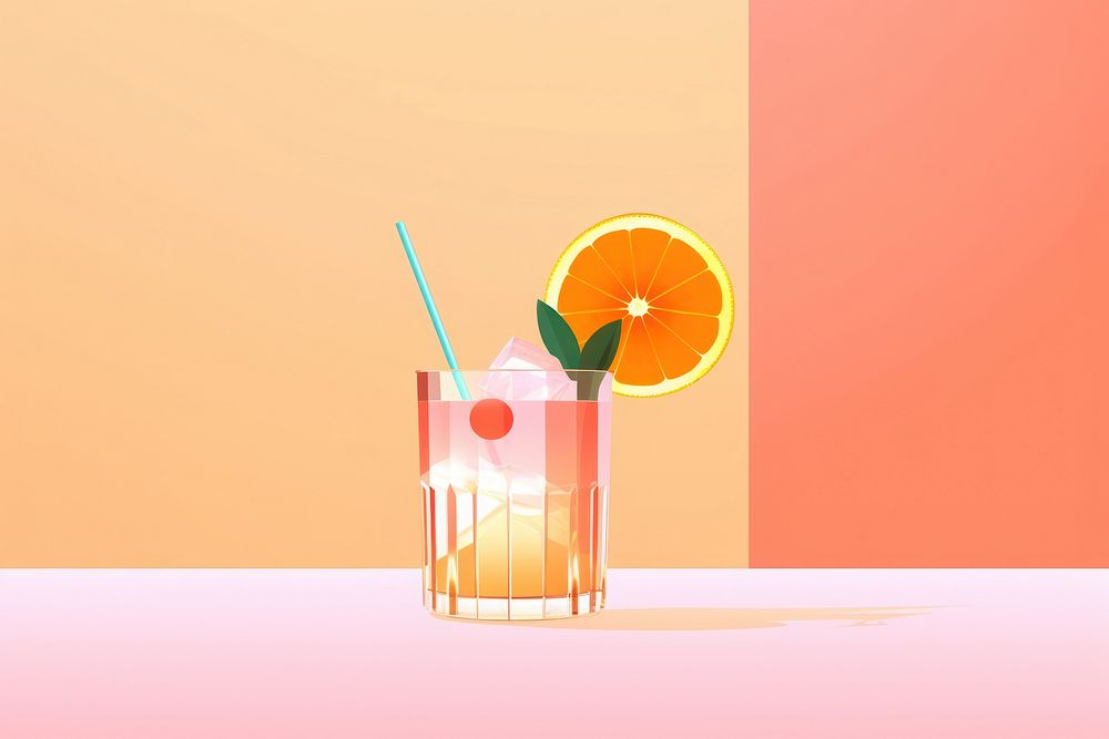Aesthetic cocktail background drink juice refreshment.