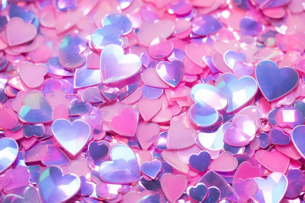 Heart texture backgrounds glitter petal.