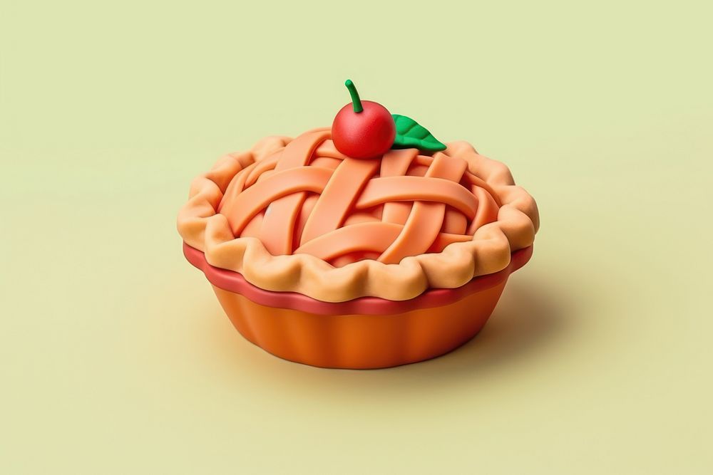 Apple pie dessert cupcake food.