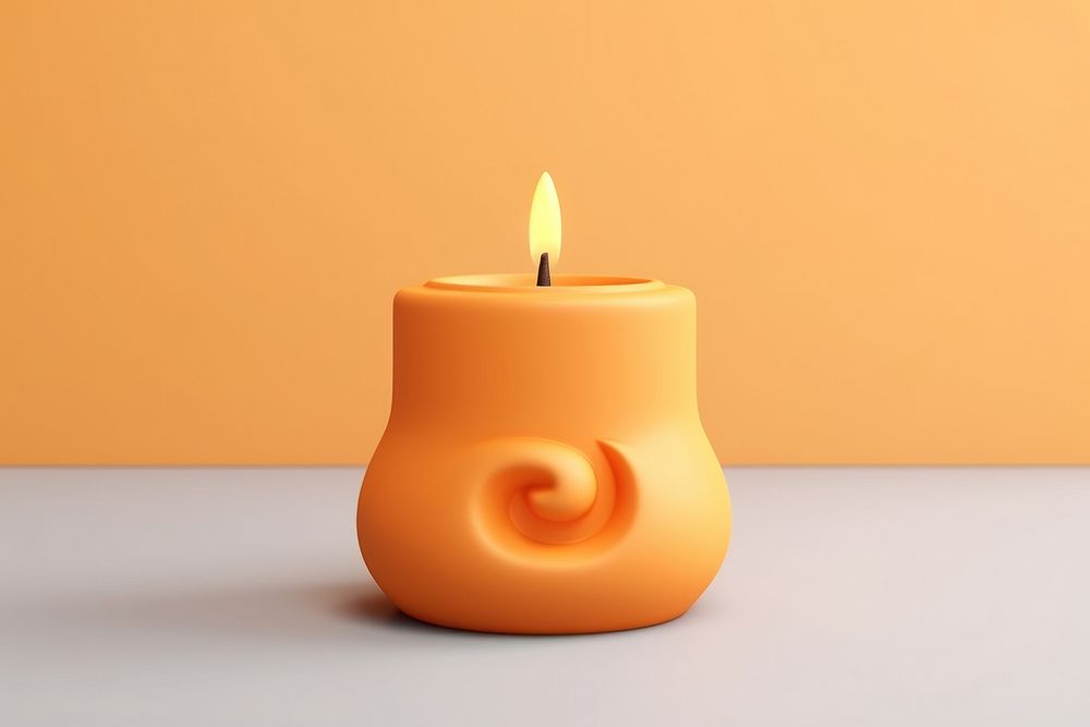 Candle aromatherapy fire decoration lighting.