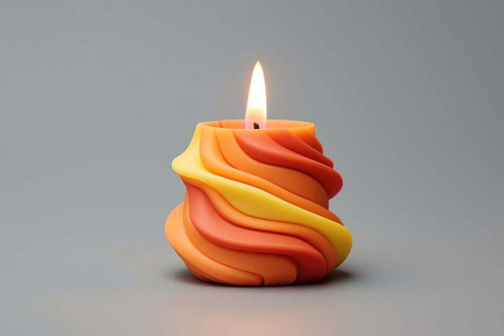 Candle aromatherapy fire illuminated anniversary.