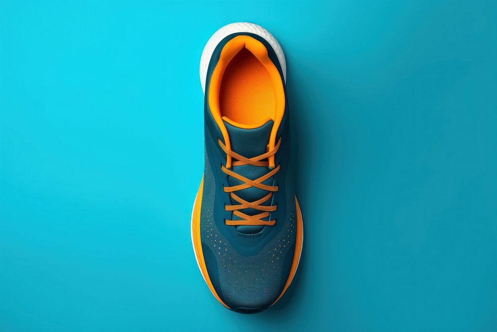 Sport shoe footwear sports shoelace.