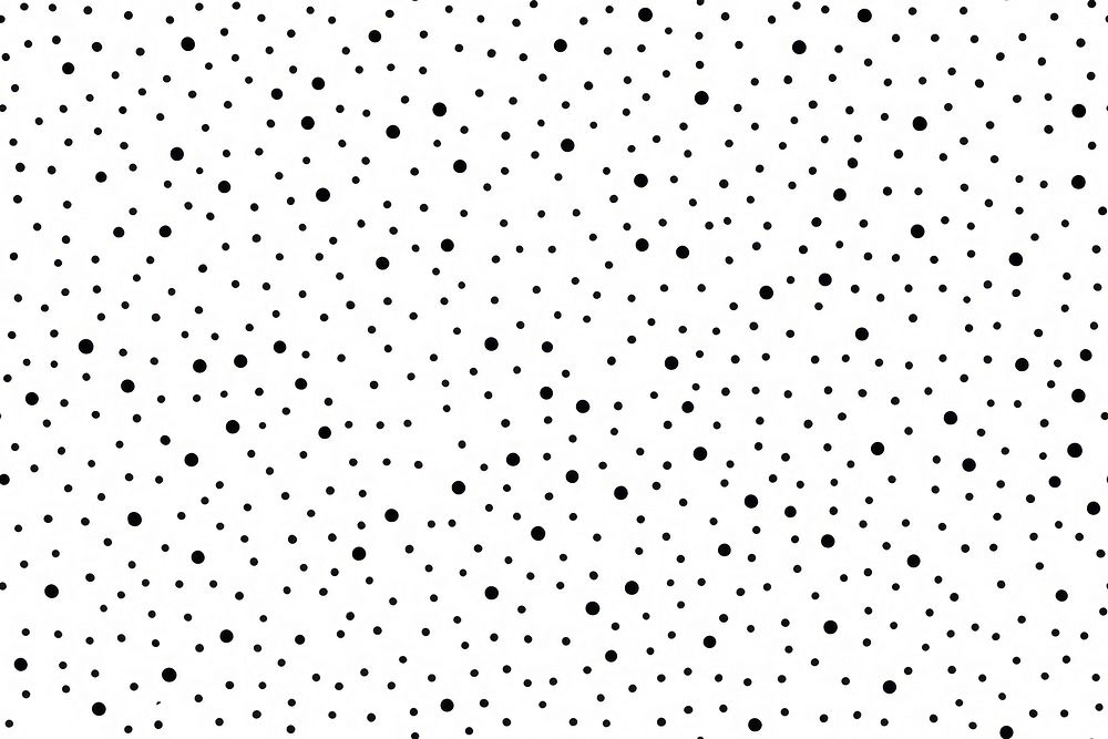 Polka dot pattern backgrounds white.