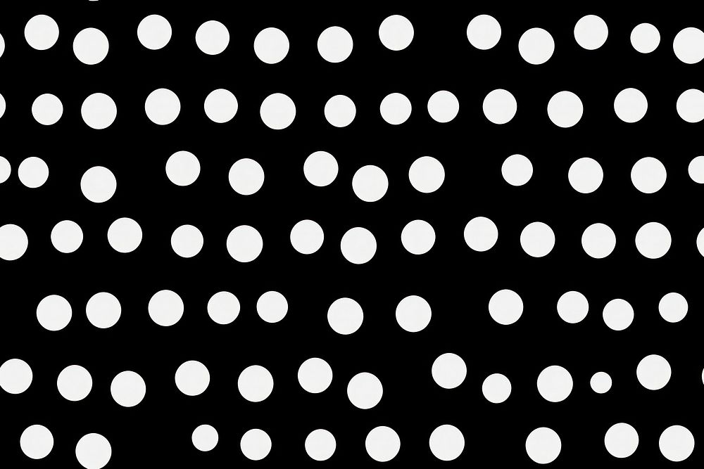 Black dots grid pattern backgrounds repetition monochrome.