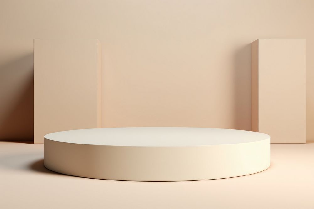 Off white furniture geometric shape simplicity.