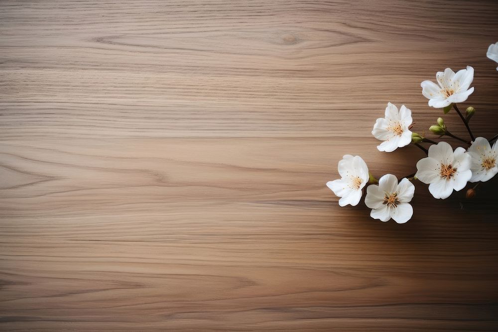 Wood and flower backgrounds hardwood floor.