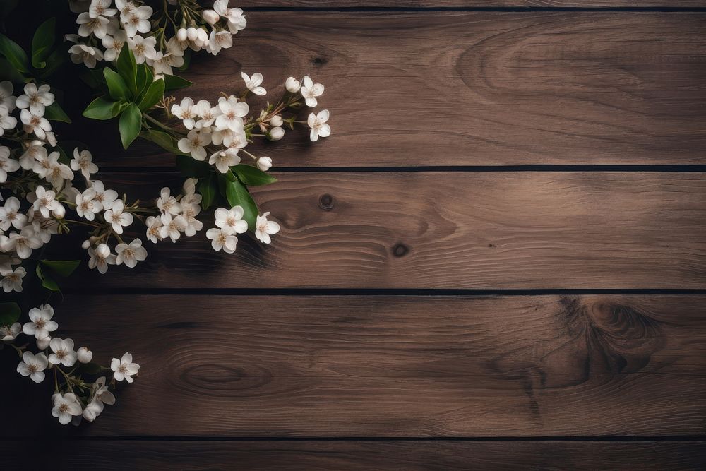 Wood and flowers backgrounds hardwood plant.