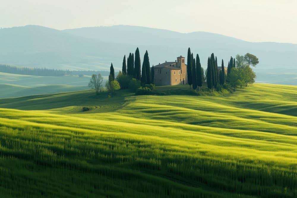Italy land architecture landscape.
