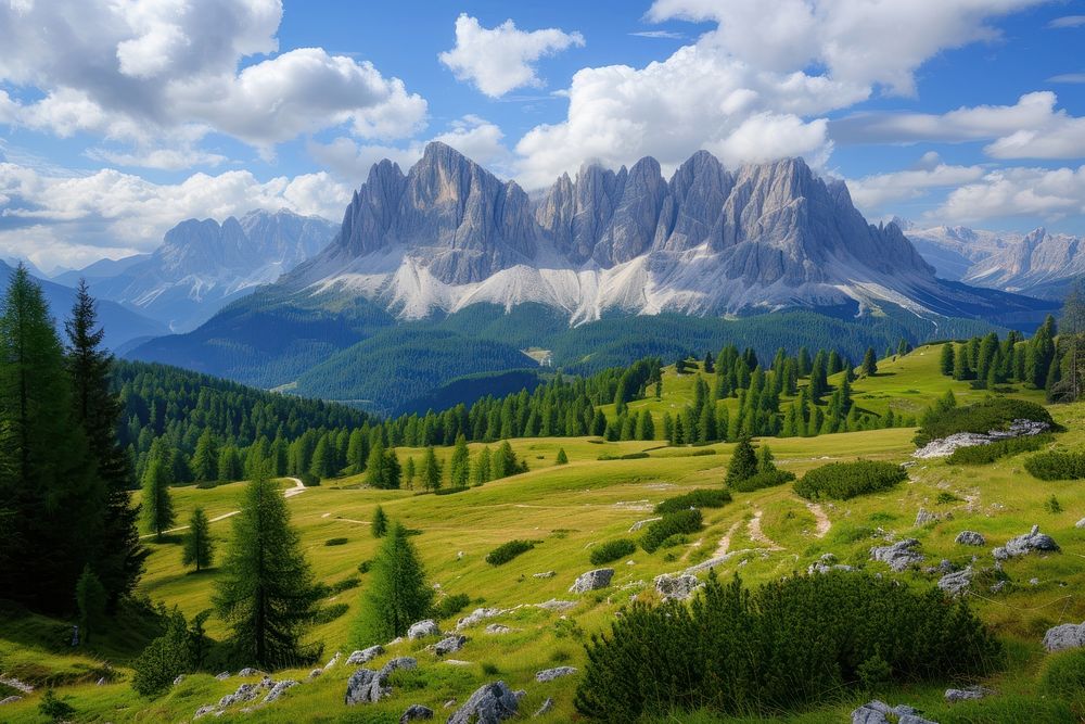 Italy wilderness landscape grassland.