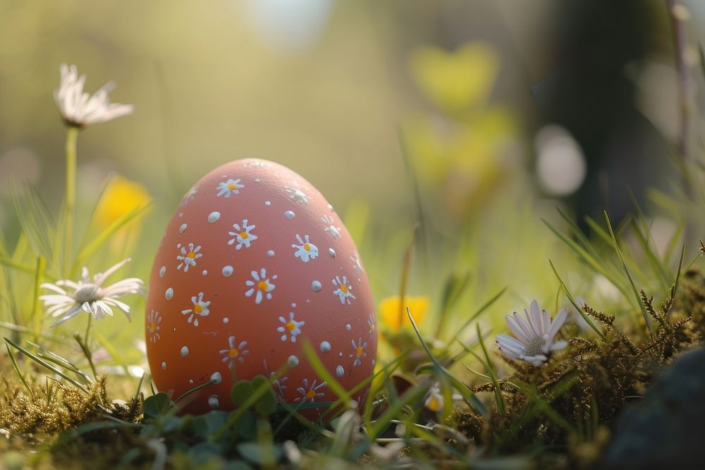 Easter egg tranquility decoration fragility.