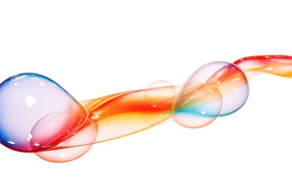 Clear soap bubble white background lightweight transparent.