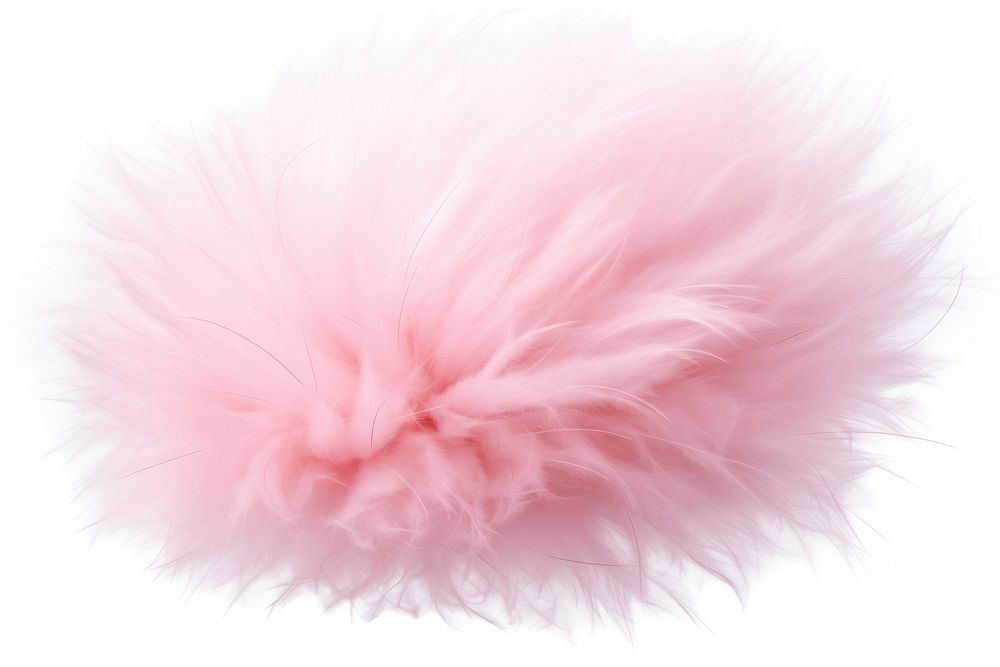 Pastel fluffy ball white background accessories accessory.