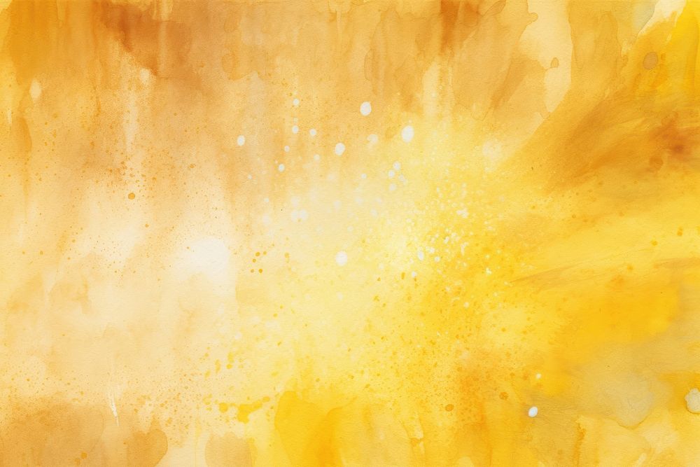 Yellow watercolor background backgrounds paint gold.