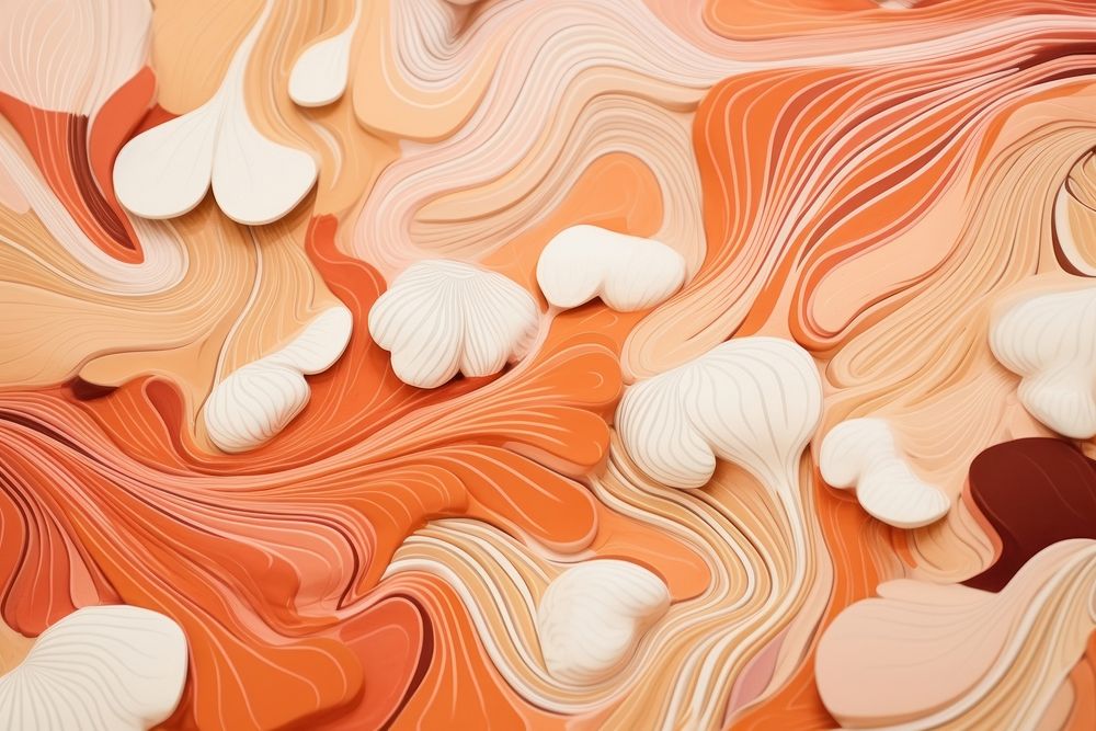 PNG Mushrooms backgrounds abstract pattern.