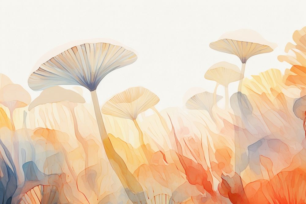 PNG Mushrooms backgrounds abstract flower.