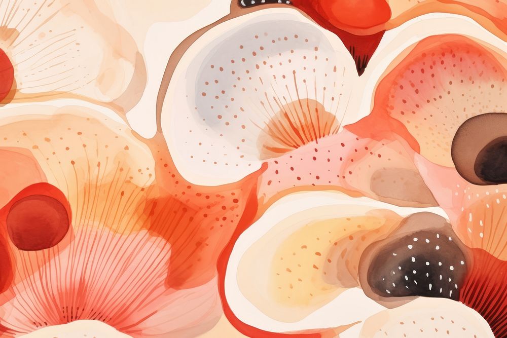 PNG Mushrooms backgrounds abstract petal.