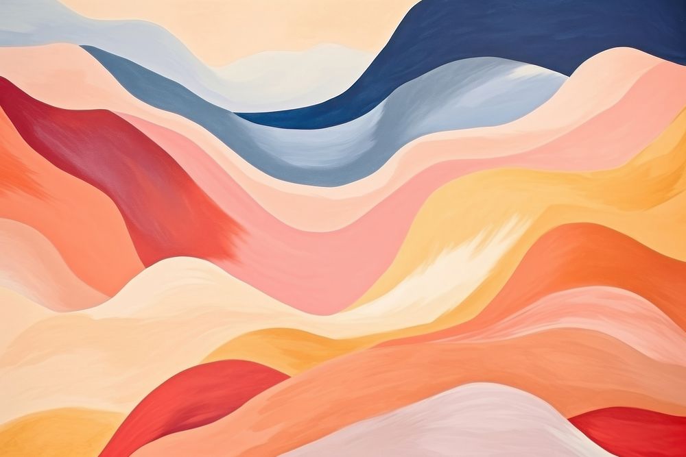 Mountains backgrounds abstract painting.