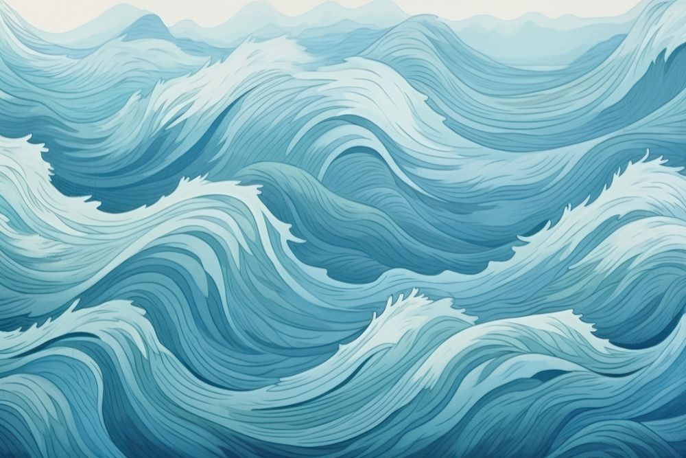 Ocean waves backgrounds abstract pattern. | Premium Photo Illustration ...