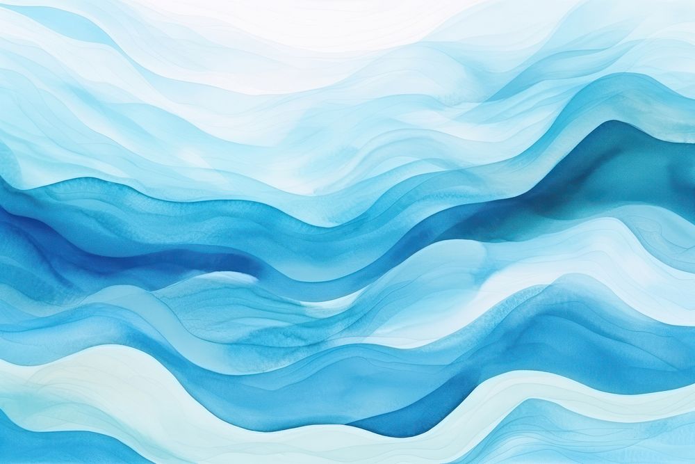 Ocean waves backgrounds turquoise abstract.