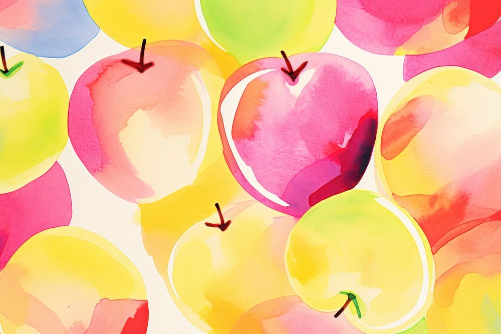 Apples backgrounds abstract fruit.