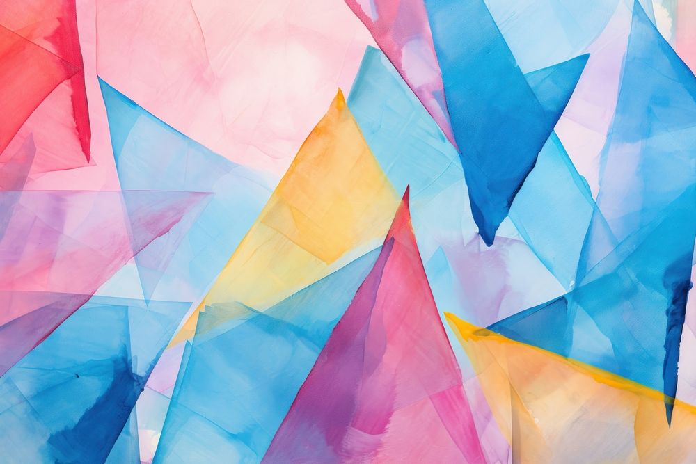 Triangular shapes backgrounds abstract paper.