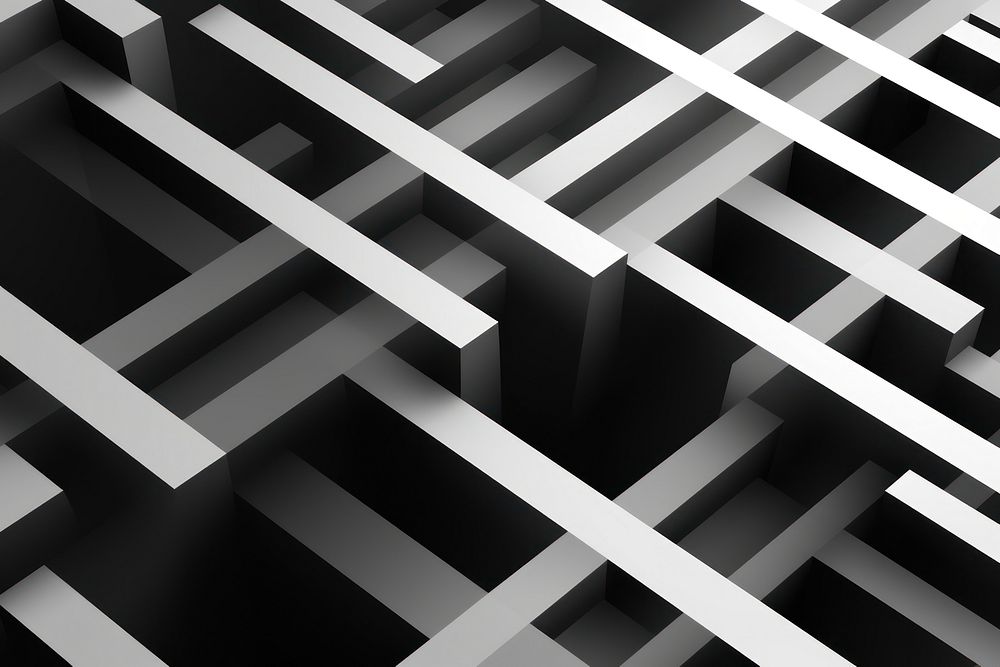 Geometric grid backgrounds pattern black.