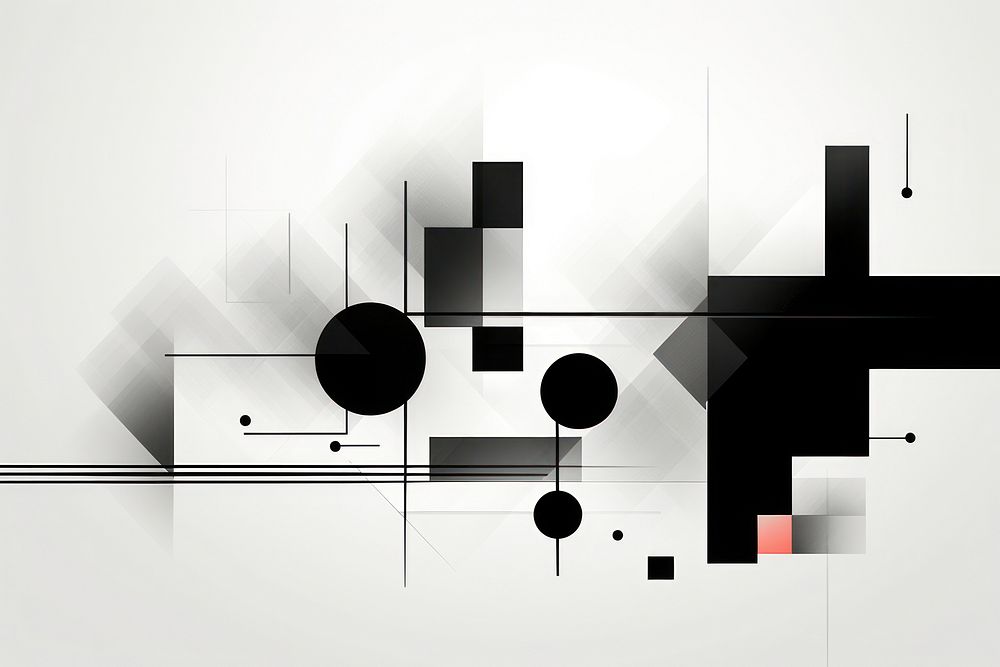 Geometric abstract shapes backgrounds diagram black.