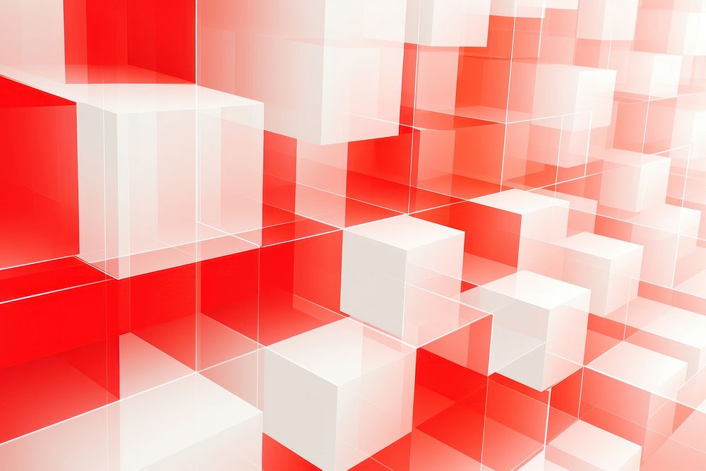 Geometric grid backgrounds graphics red.