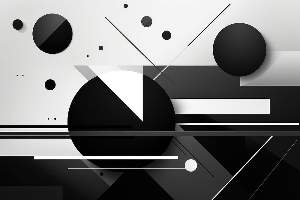 Geometric abstract shapes backgrounds graphics black.