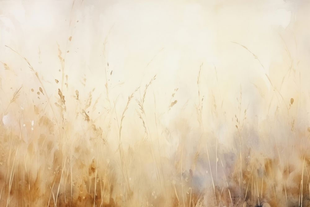 Field watercolor background painting backgrounds outdoors.