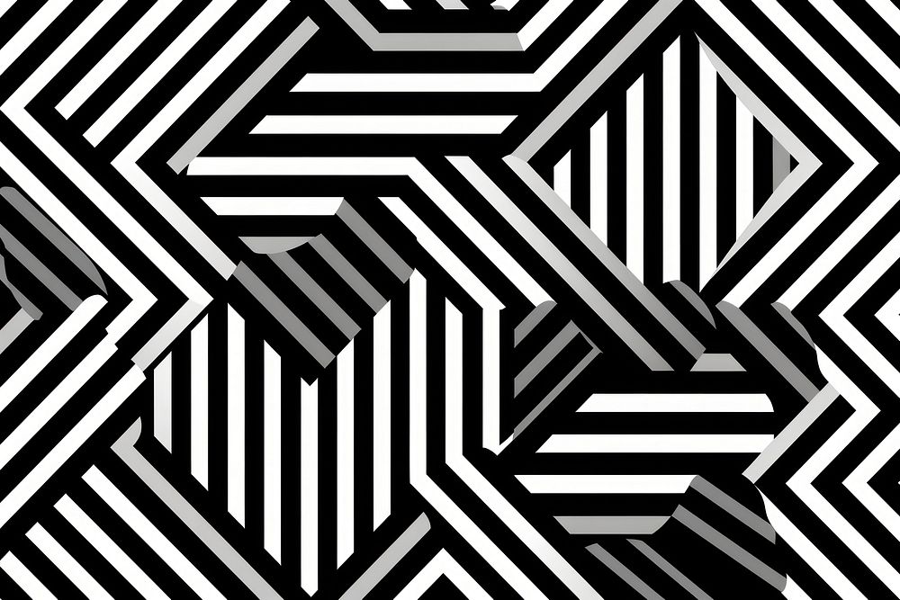 Geometric pattern black white.