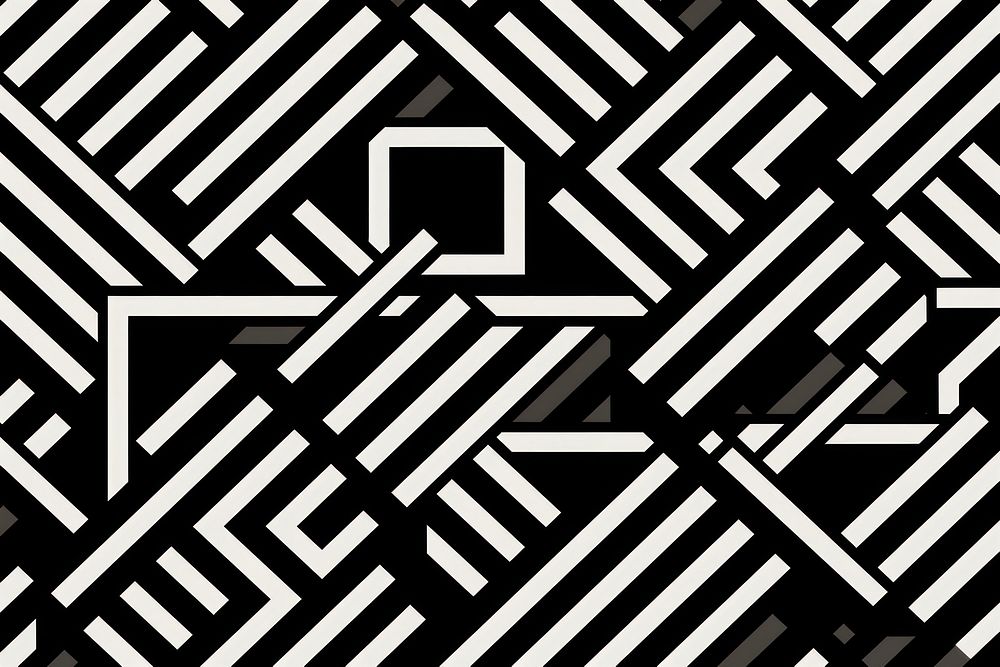 Geometric pattern shape black.