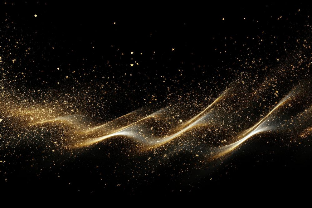 Gold dust backgrounds nature sparks.
