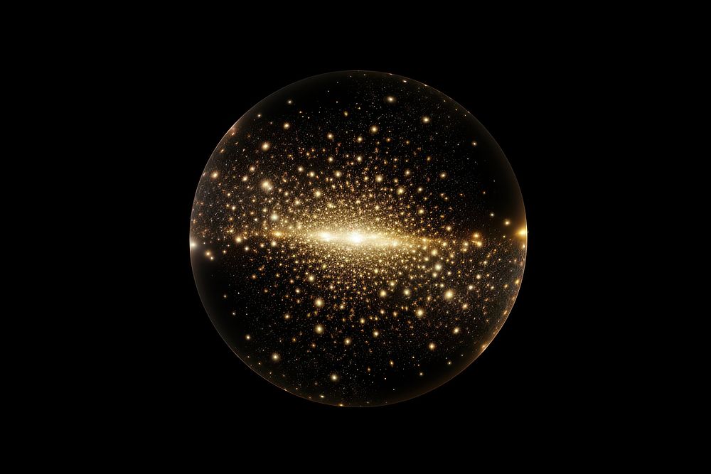 Globe sparkle light glitter astronomy universe sphere.
