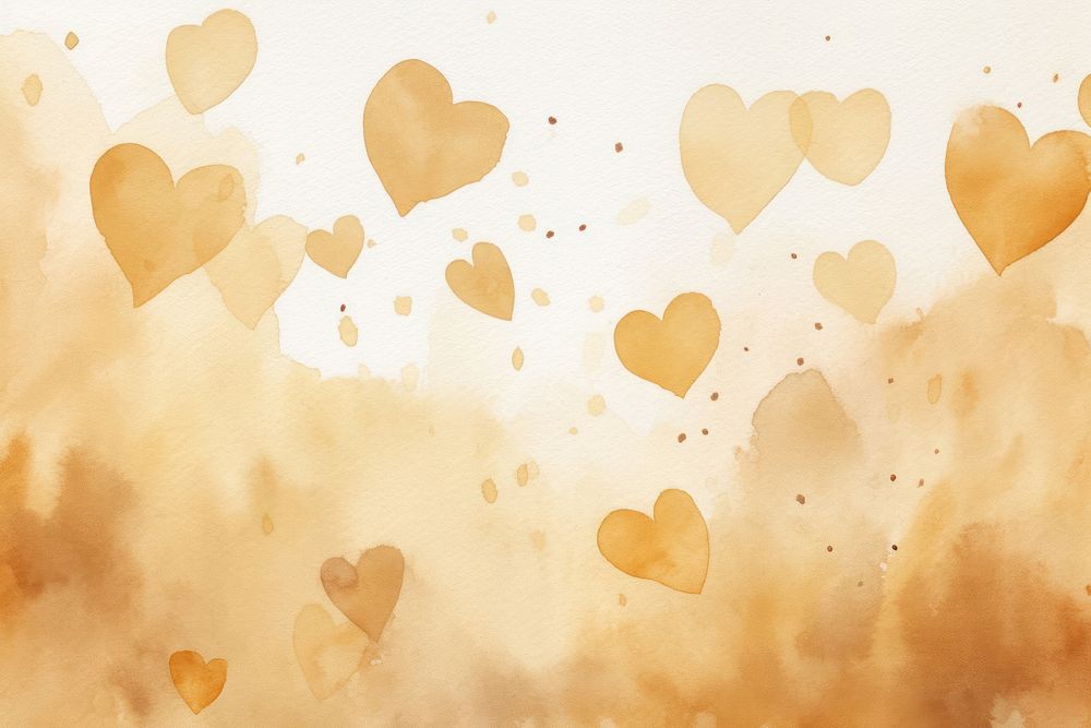 Hearts watercolor background backgrounds abstract textured.