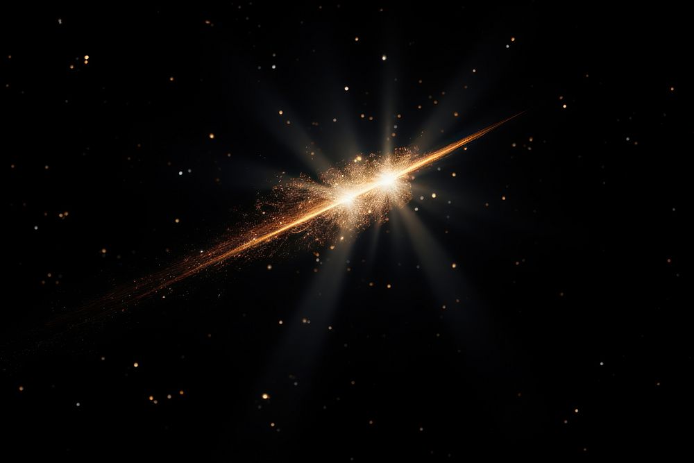 Meteor sparkle light glitter astronomy outdoors nature.