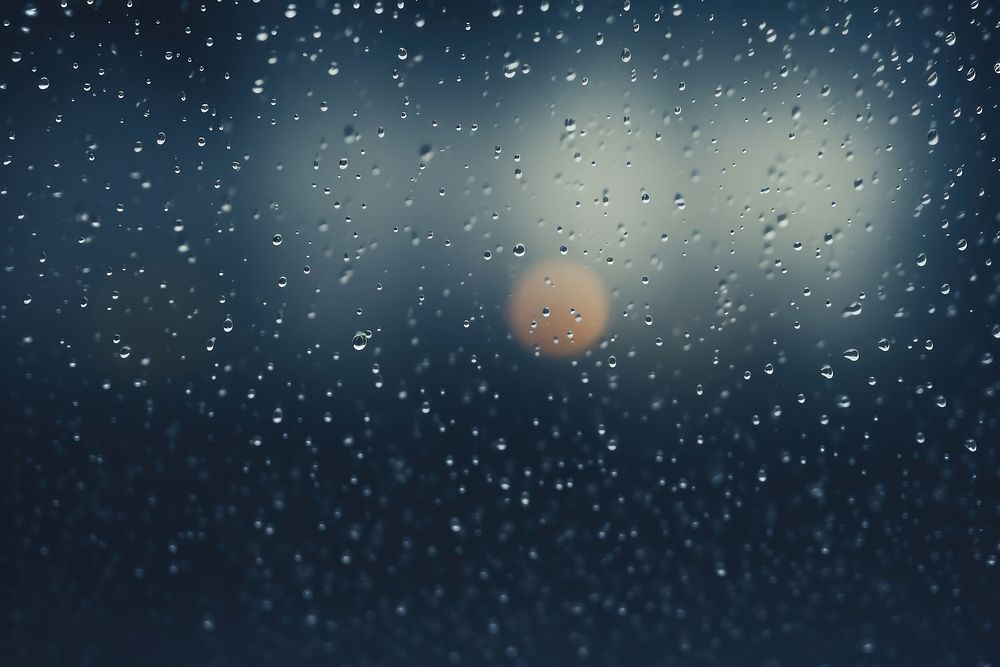 Rain on dark background backgrounds astronomy outdoors.