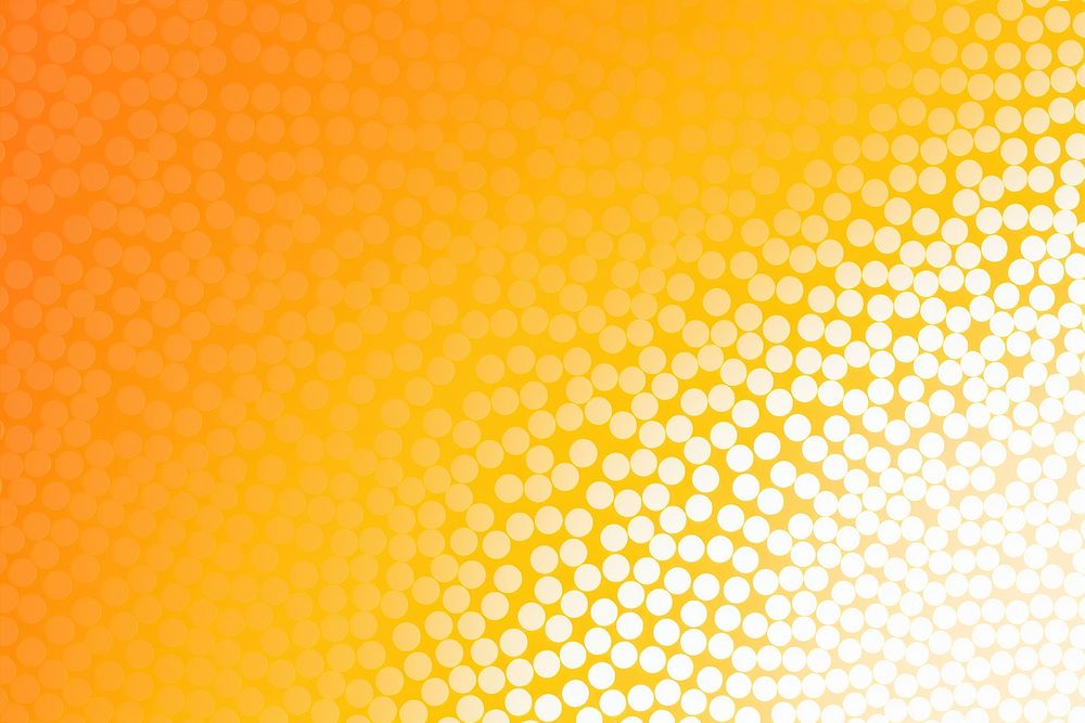 Orange and yellow backgrounds honeycomb pattern.