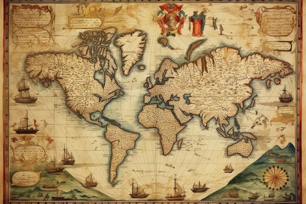 World map backgrounds art representation.