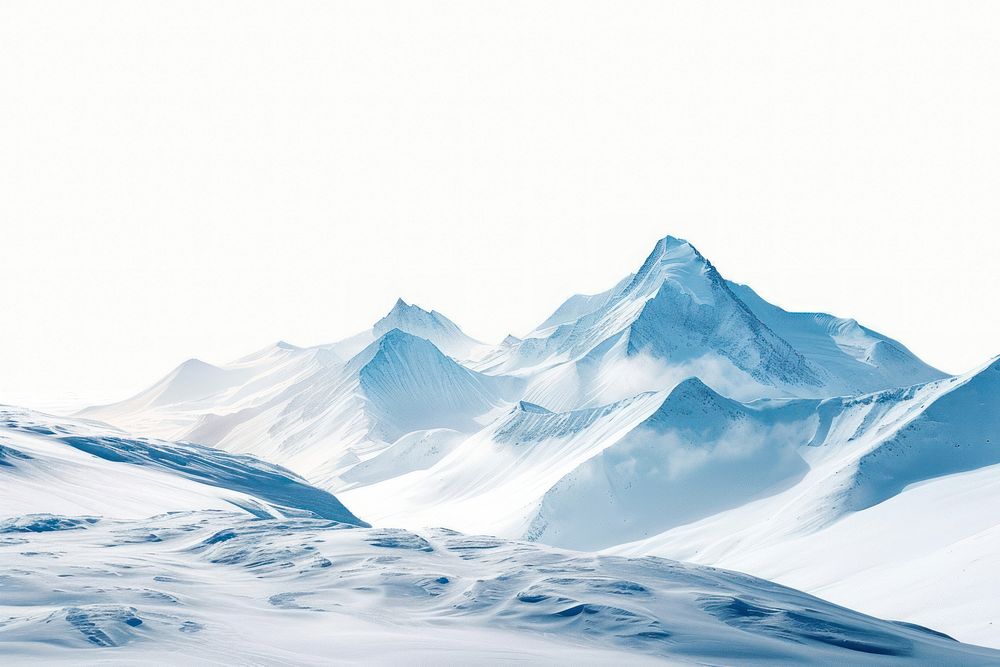 Arctic landscape nature mountain.