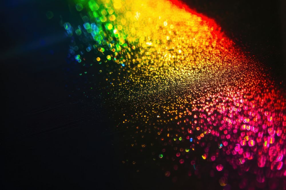 Rainbow flare backgrounds glitter light.