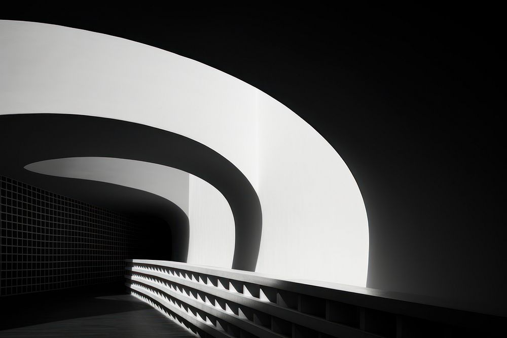 Architecture patterns staircase building black.