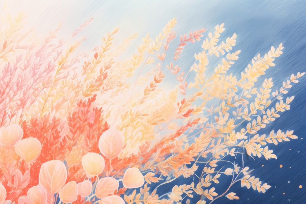 Floral texture backgrounds outdoors painting.