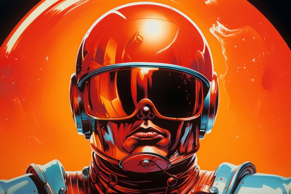 Mars helmet art screenshot.