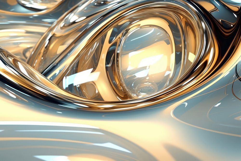 3d render of a technology in surreal abstract style backgrounds metal car.