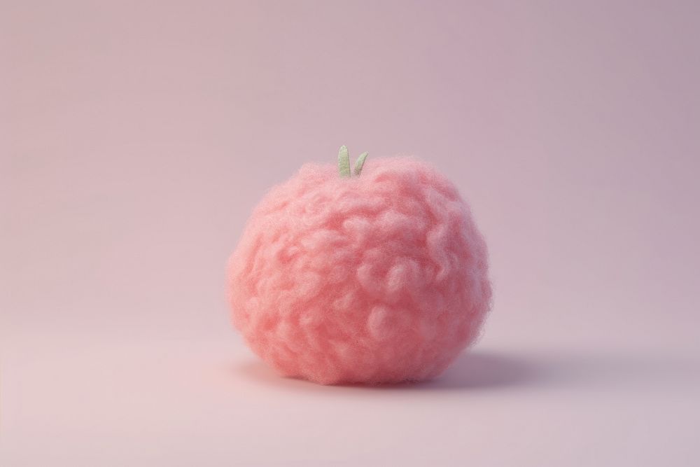 Fluffy wool fruit plant berry.