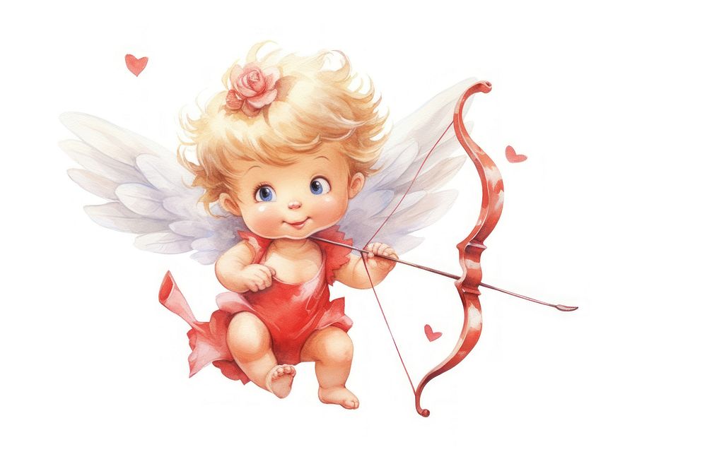 Cupid representation creativity portrait.