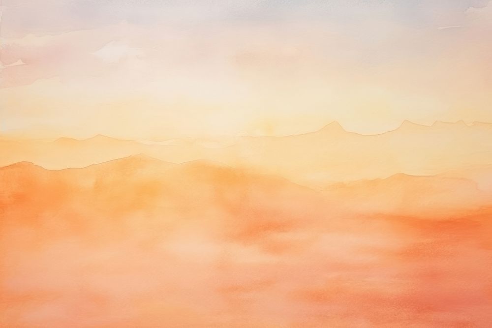 Sunset mountain painting backgrounds texture.