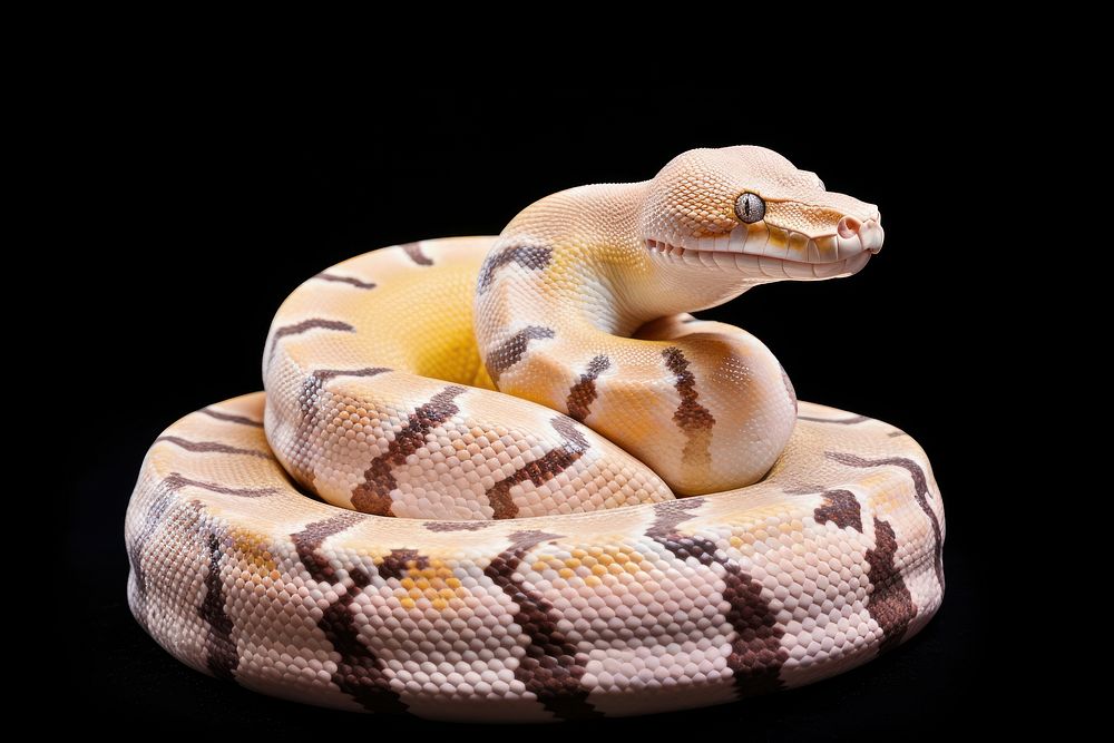 Ball python reptile animal snake.